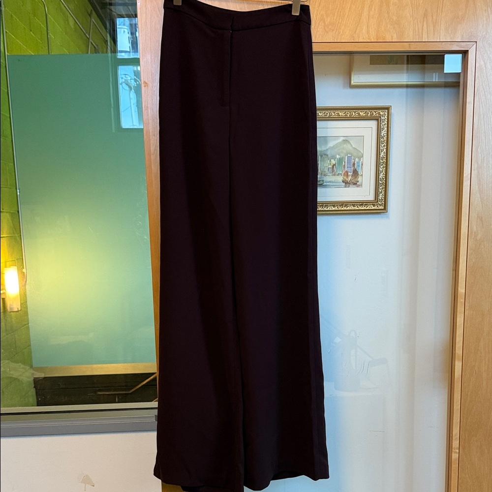 H&M Dark Brown Wide Leg Pants